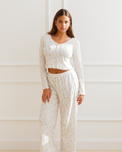 The Lottie Luxury Pointelle Pyjama Set