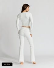 Unndr Loungewear Bottom - Cloud White