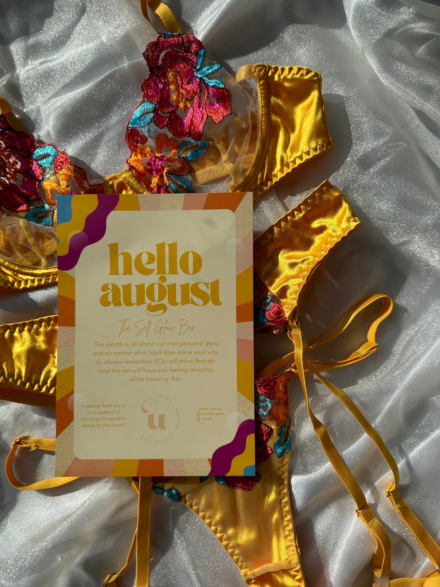 The Honey Glow Set - August 2023
