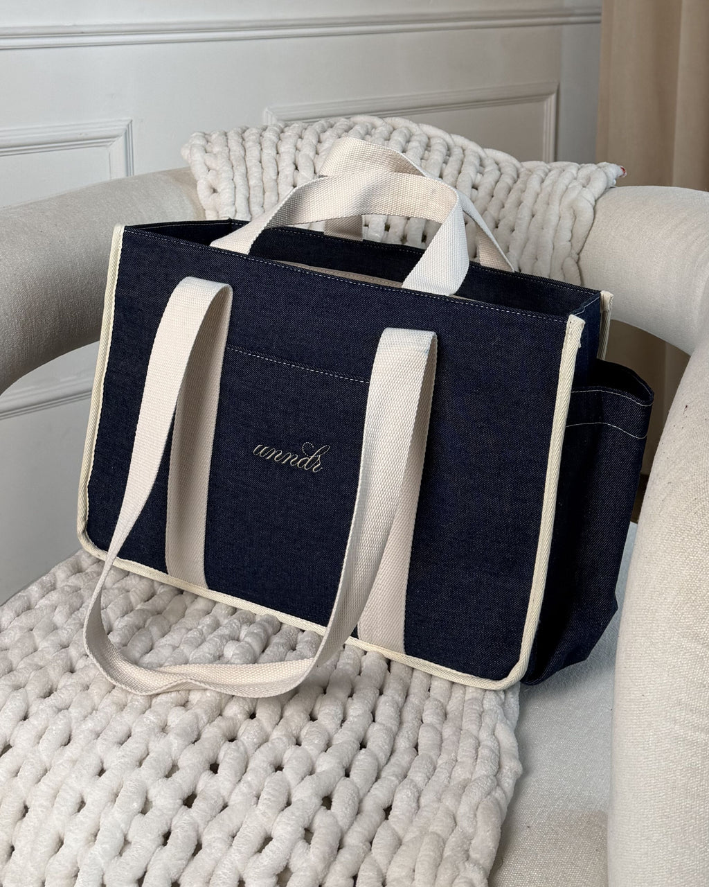 The Unndr Tote Denim Bag