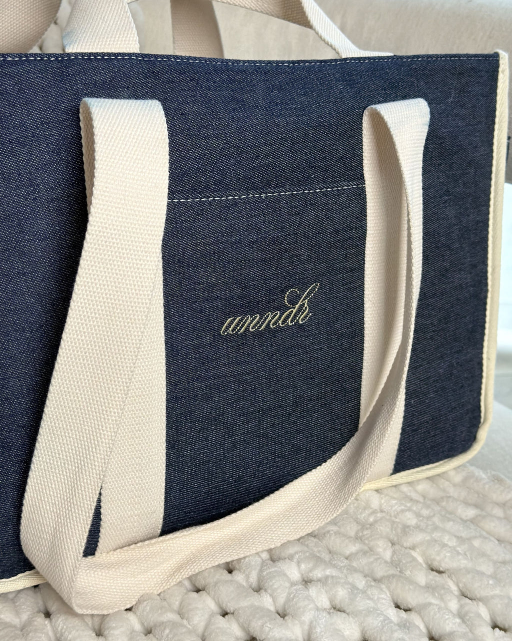 The Unndr Tote Denim Bag