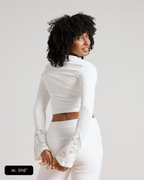 Loungewear Top - Cloud White