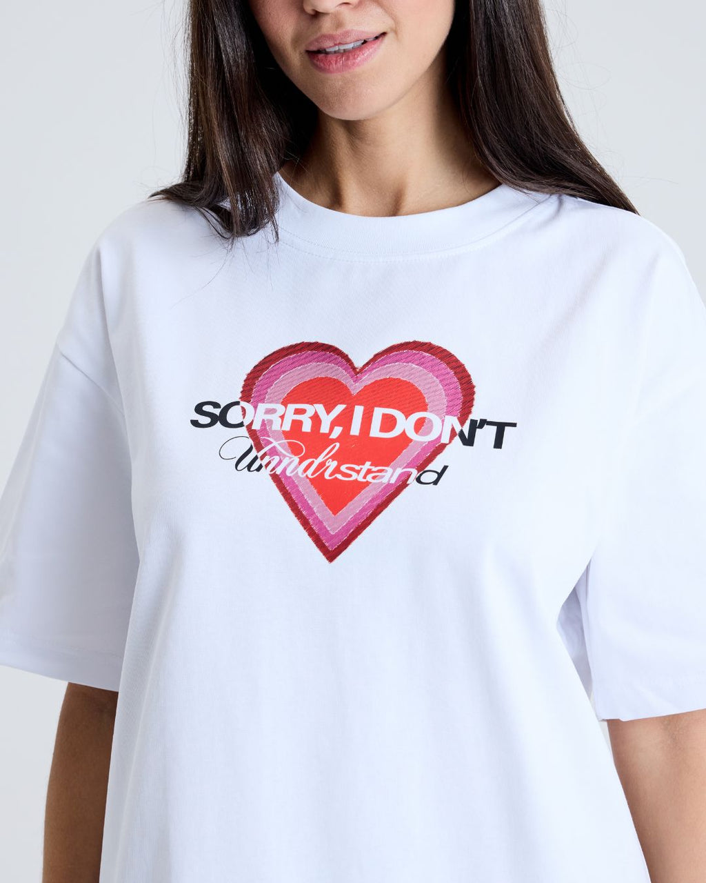The I Don't Unndrstand Oversized T-Shirt