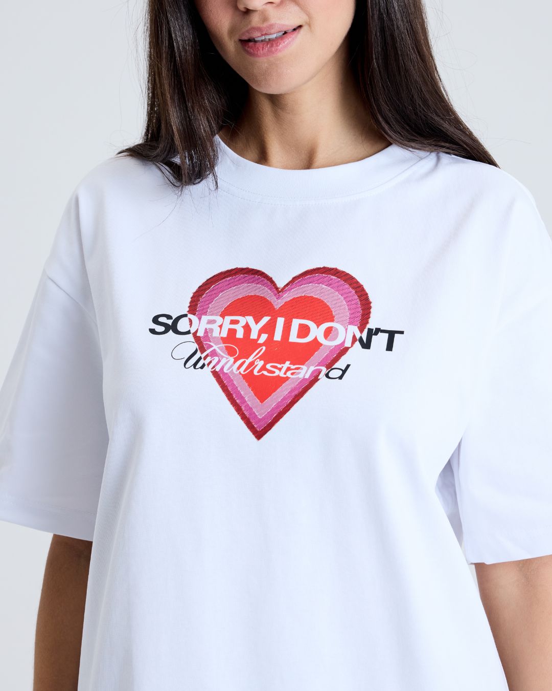 The I Don't Unndrstand Oversized T-Shirt