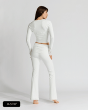 Unndr Loungewear Set - Cloud White [PRE-ORDER]