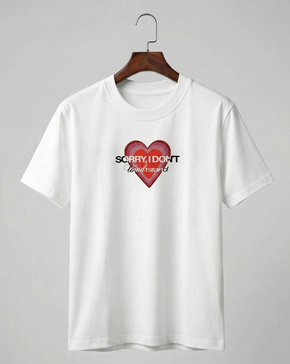 The I Don't Unndrstand Oversized T-Shirt