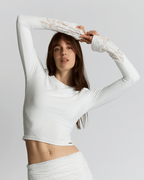 Loungewear Top - Cloud White