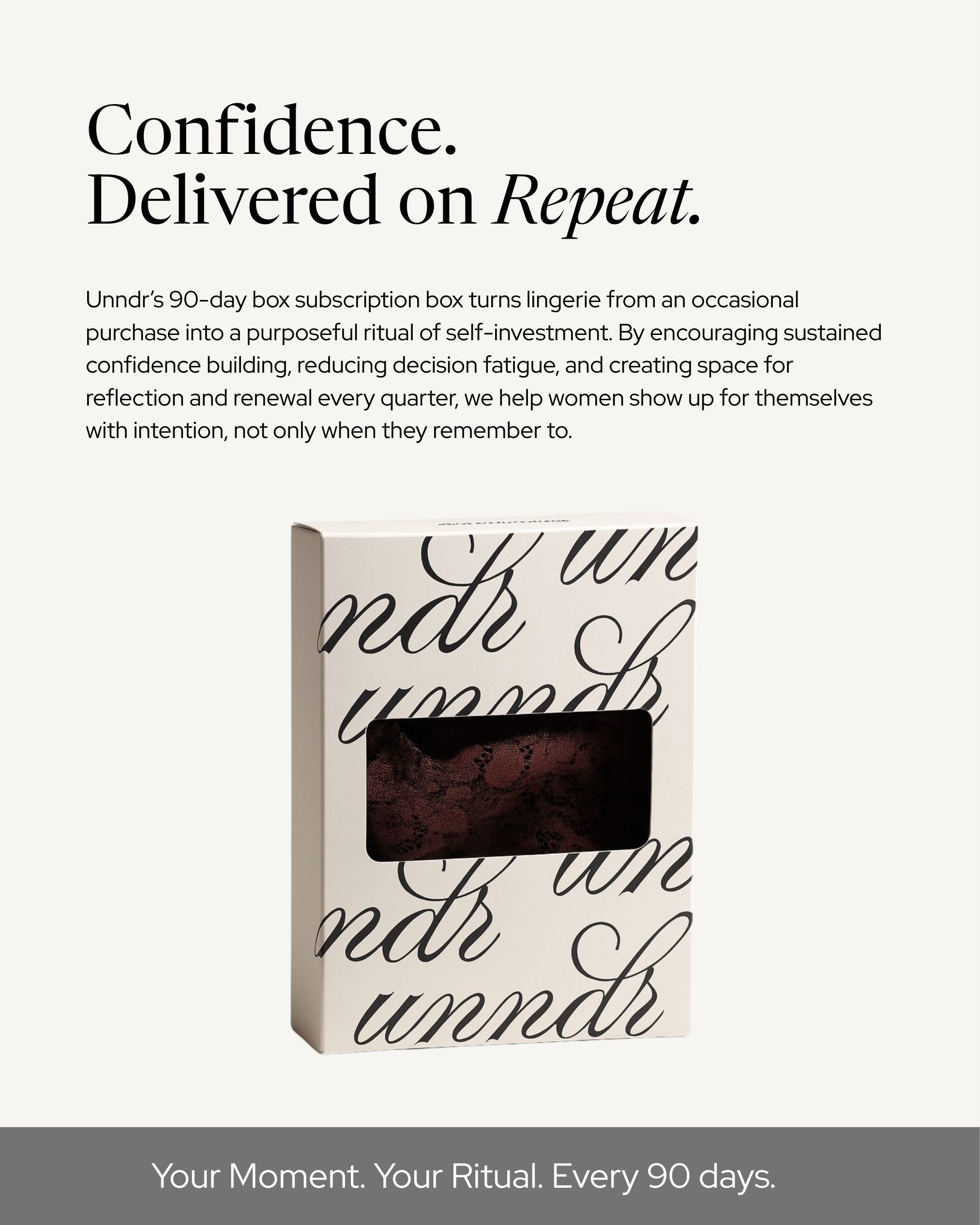 The Lingerie Subscription - 90 Days