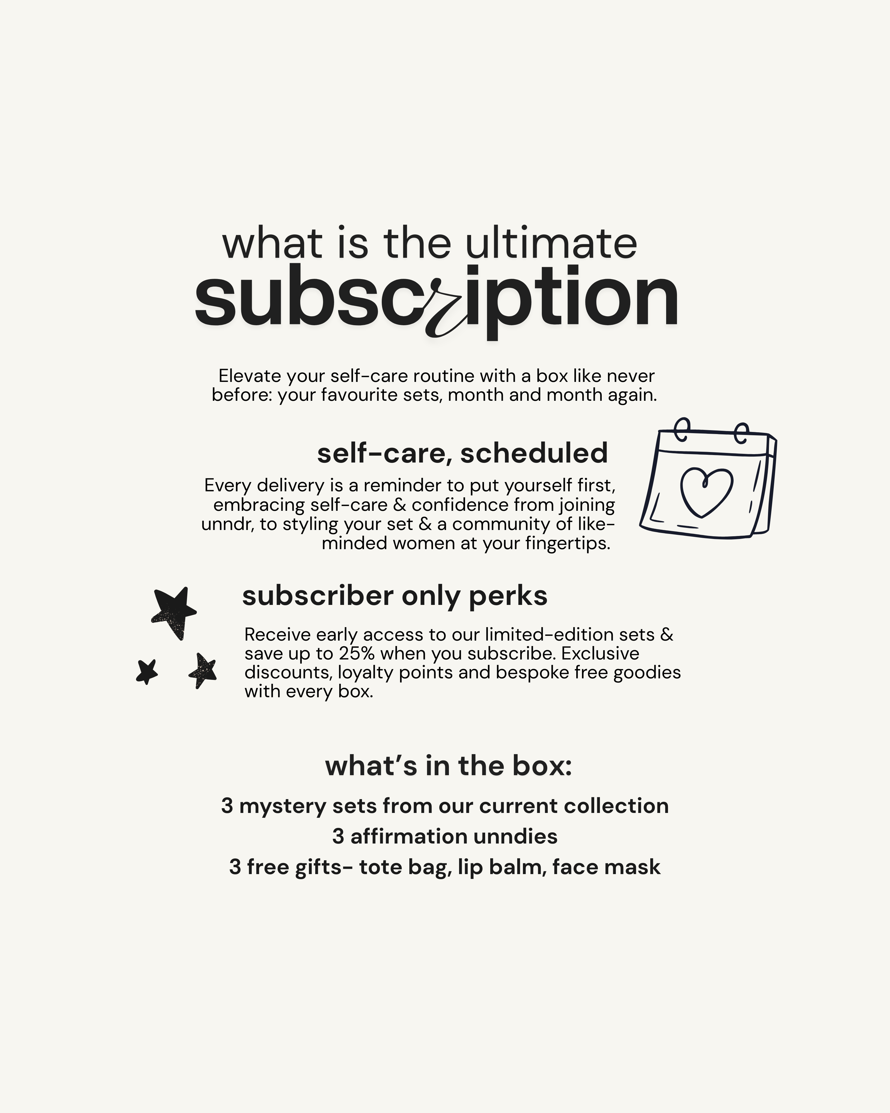 The Ultimate Subscription
