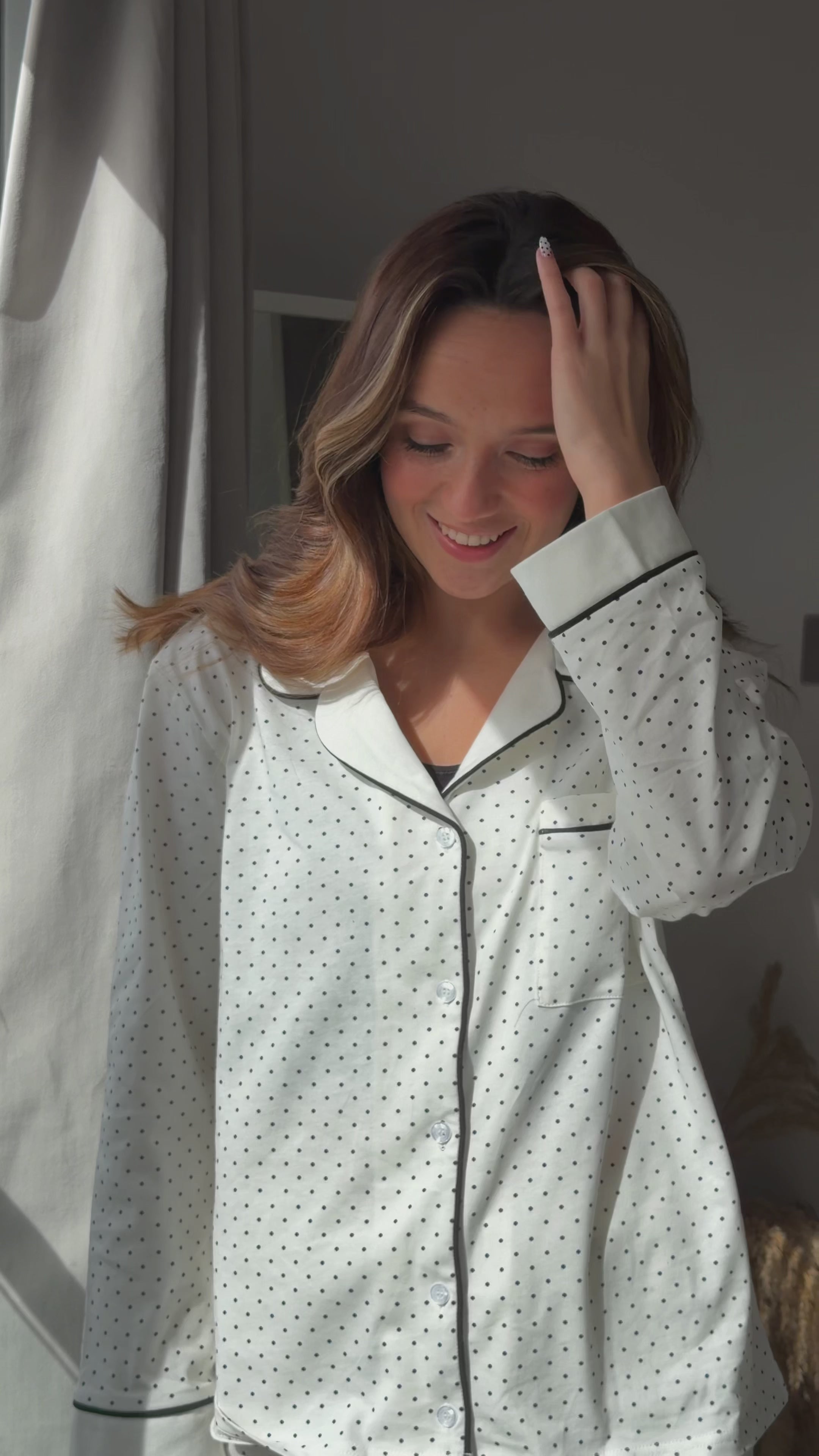 Das Lottie Luxury Pointelle Pyjama-Set