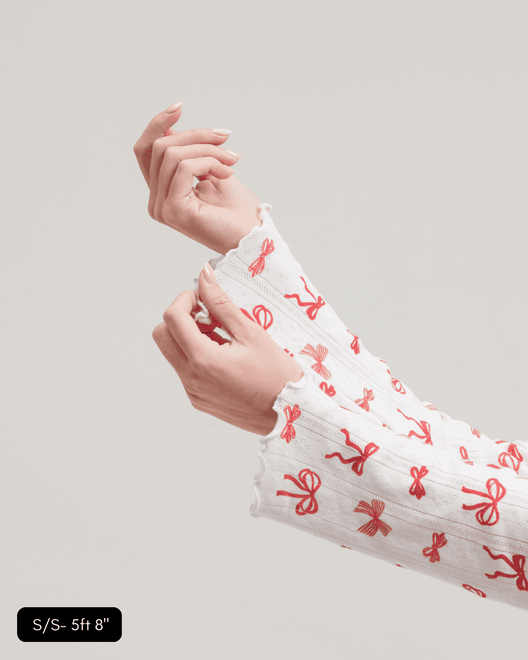 NEW LIMITED EDITION: The Rouge Christmas Pointelle Pyjama Set