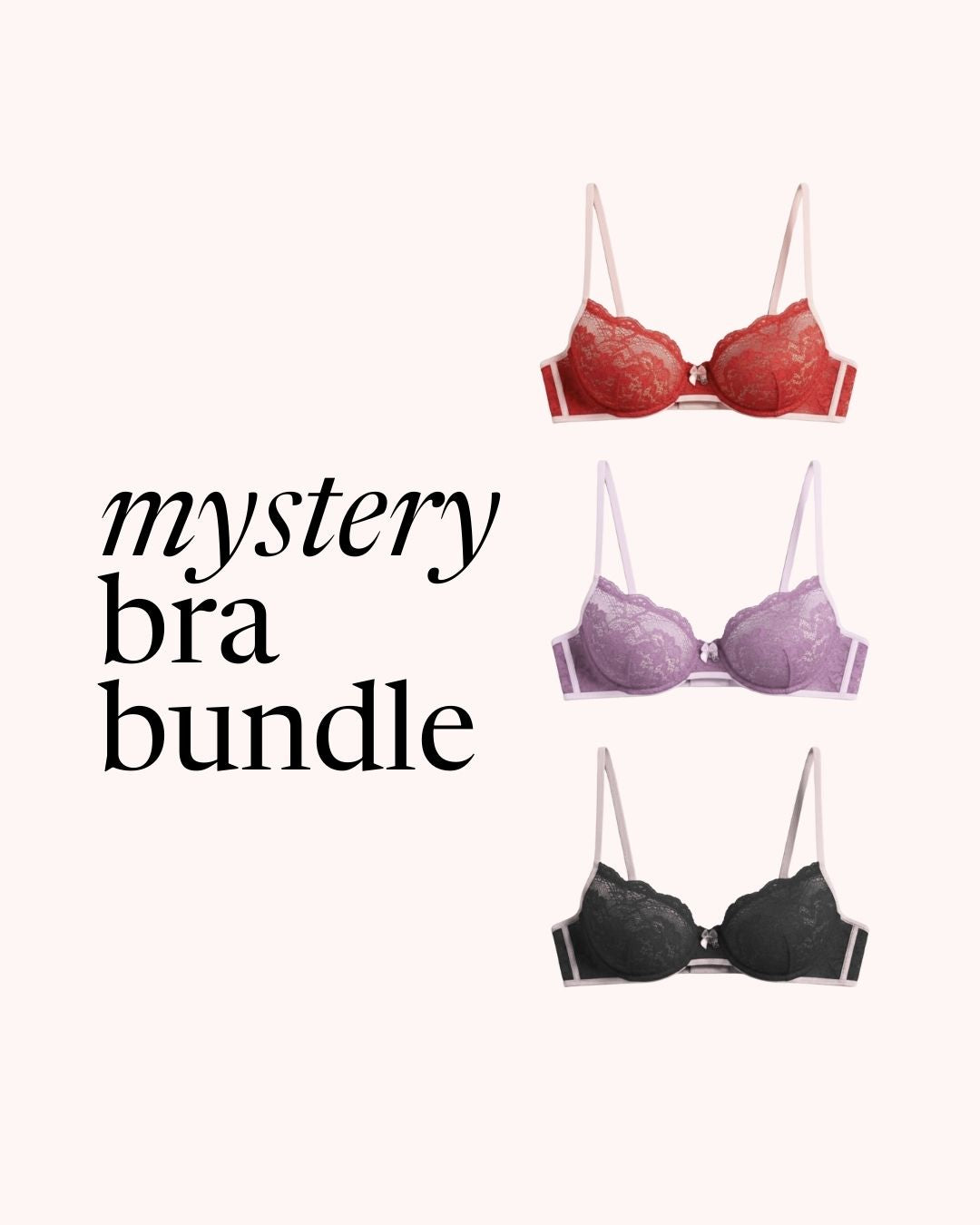 Mystery Bras Bundle x3